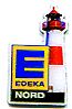 Edeka, Logo-Pins, Offsetdruck, konturgestanzt,100